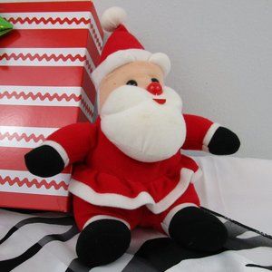 Santa Claus Stuffed Plush Toy by Russel Stover